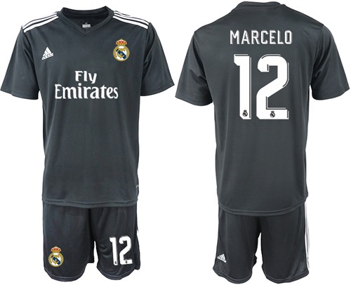 Real Madrid #12 Marcelo Away Soccer Club Jersey - Click Image to Close